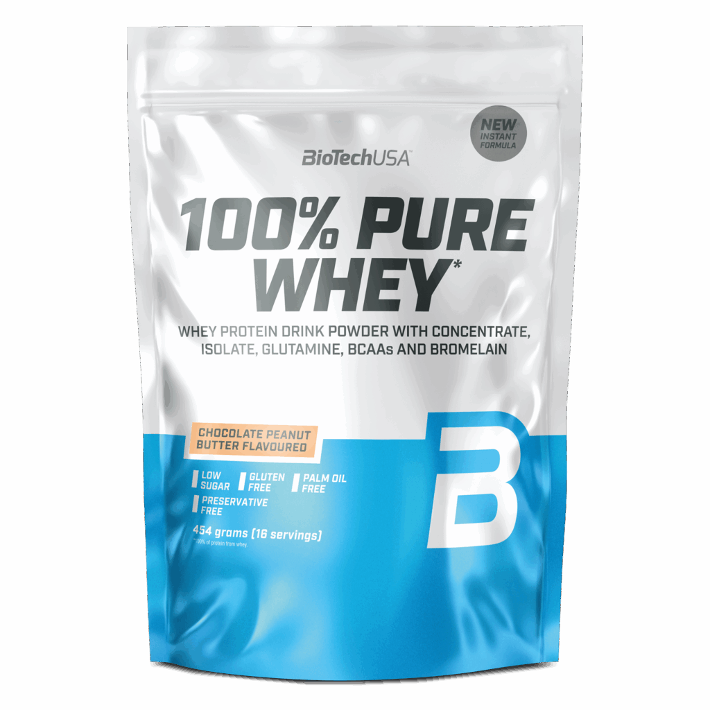 BioTechUSA100 % Pure Whey 454 gr Chocolate & Cacahuete