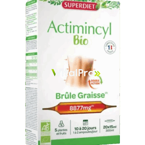 Actimincyl Quemagrasa 20 Ampollas Adelgazante