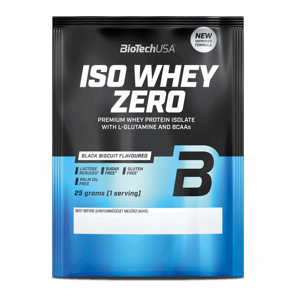 BioTechUSAIso Whey Zero 25g black biscuit