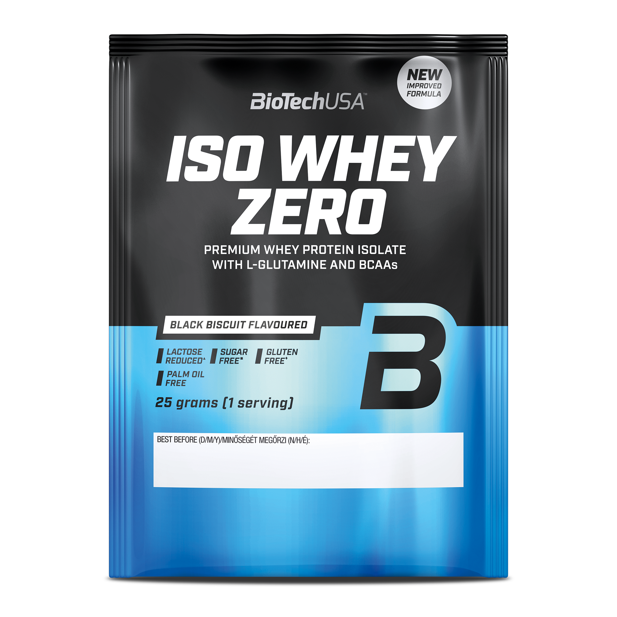 BioTechUSAIso Whey Zero 25g black biscuit