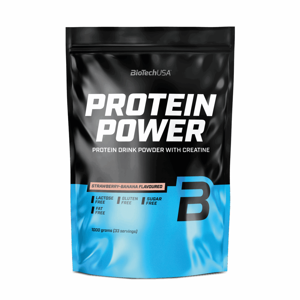 BioTechUSAProtein Power 1 Kg Platano-Fresa