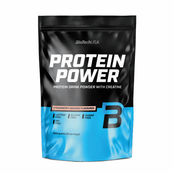 Protein Power 1 Kg Platano-Fresa