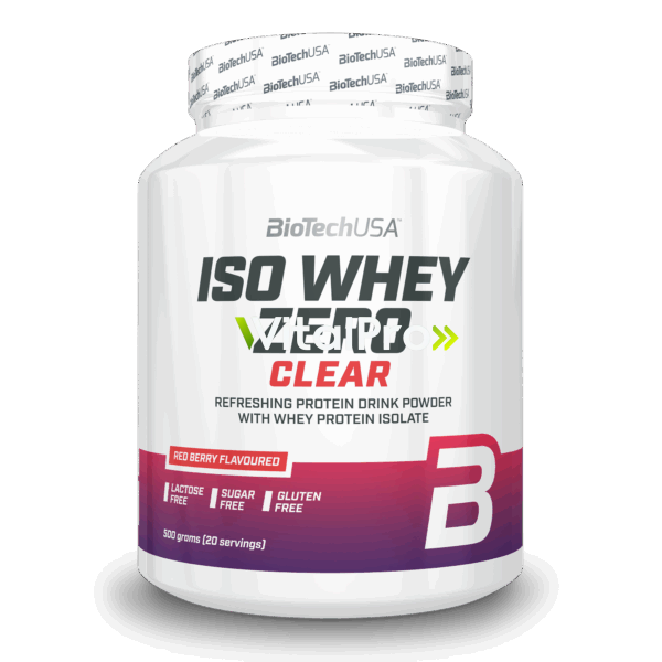 Iso Whey Zero Clear 500 Grs Frutos Rojos