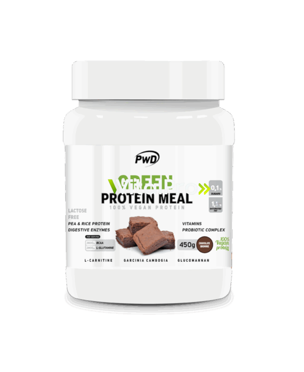 Green Protein Meal 450g.chocolate Brownie