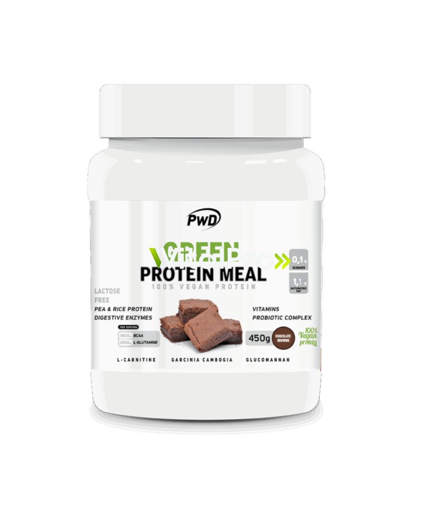 Green Protein Meal 450g.chocolate Brownie Proteina Vegana