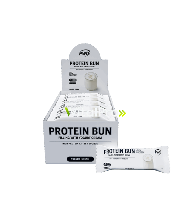 Protein Bun 60g. Yogurt Cream