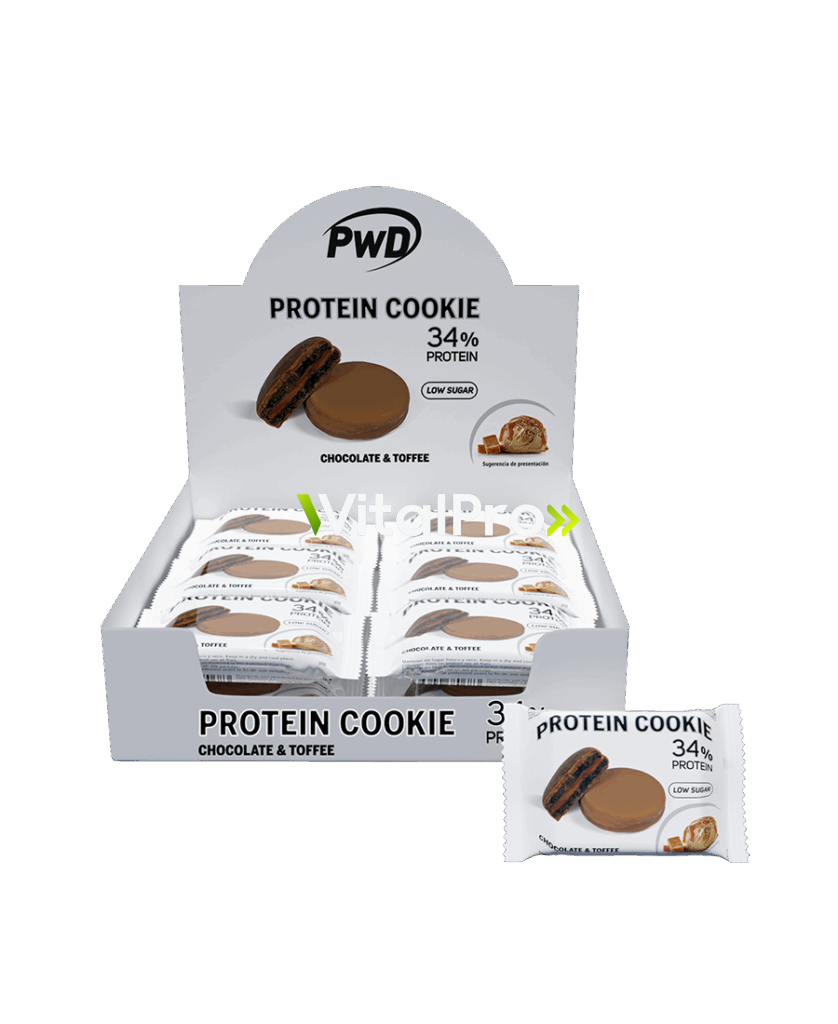 Protein Cookie 34% Protein 18 unid Chocolate Toffee
