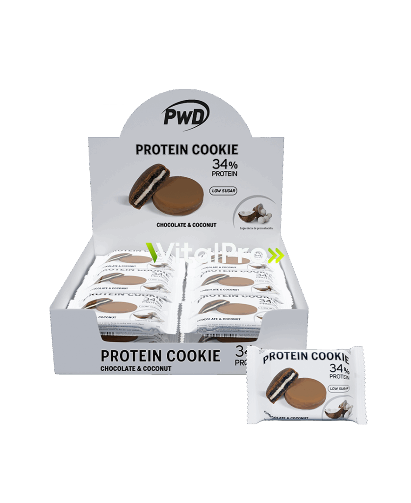 Protein Cookie 34% Protein 18 unid Chocolate & coco