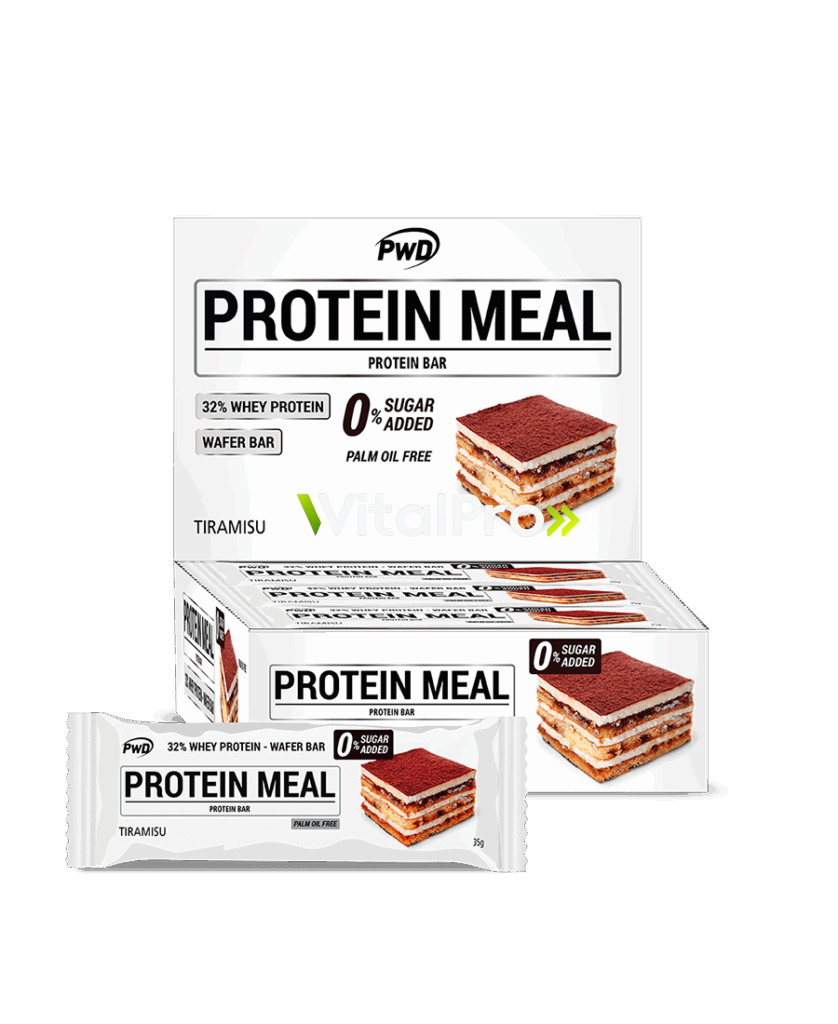 Protein Meal Bar 35g. Tiramisú 12 barritas
