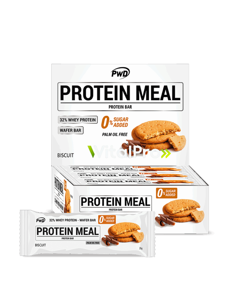 Protein Meal Bar 35g. Galleta María 12 barritas
