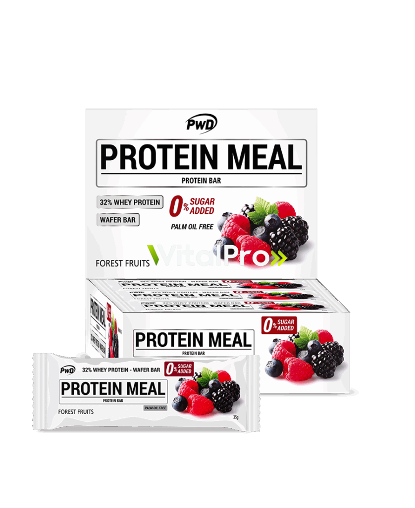 Protein Meal Bar 35g. Frutas Del Bosque 12 barritas