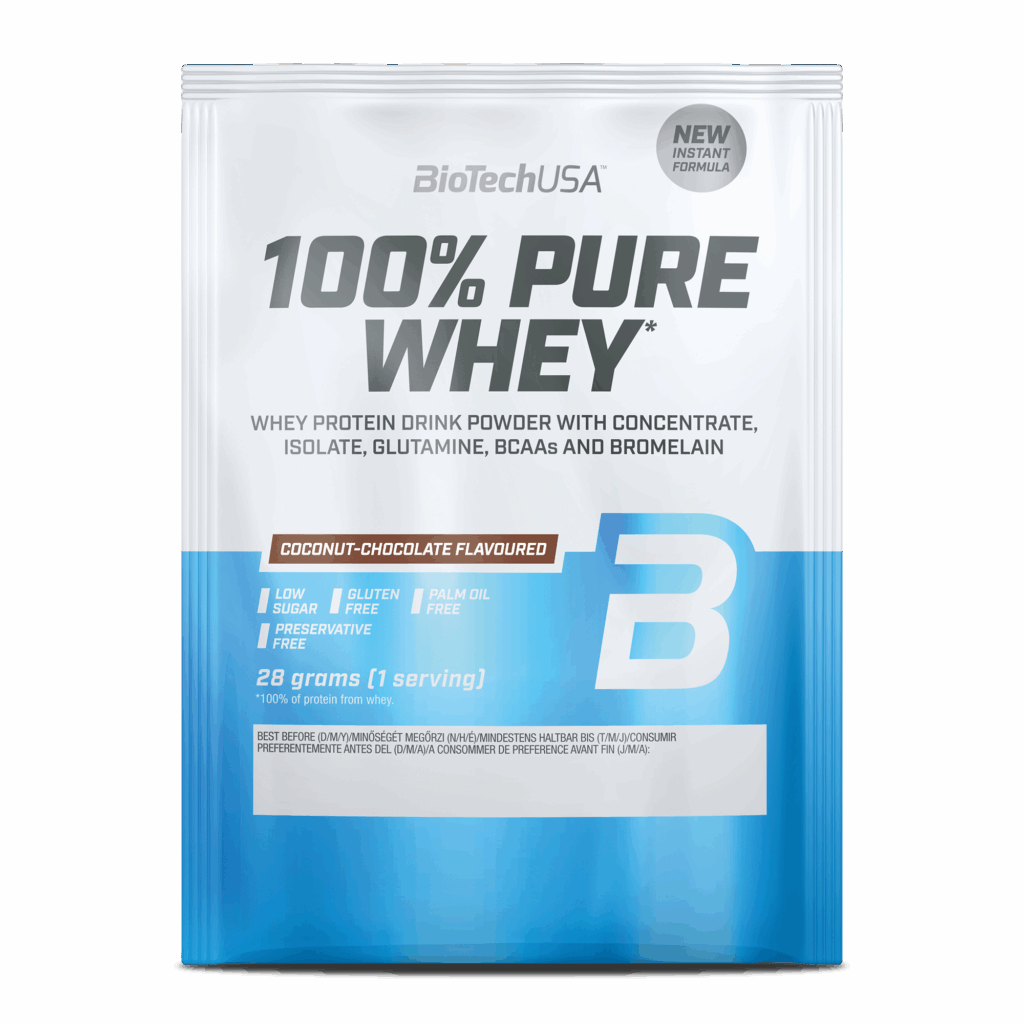 BioTechUSA100 % Pure Whey 28 grs Chocolate Coco