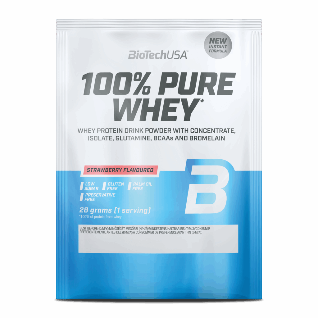BioTechUSA100 % Pure Whey 28 grs Fresa