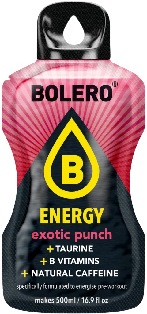 Bolero Energy Exotic Punch 500ml pack 6