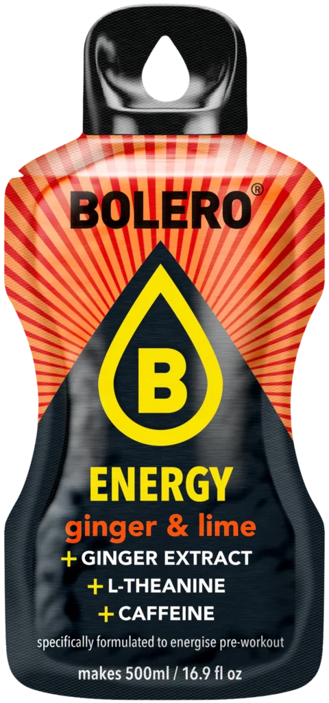 Bolero Energy Gengibre Lima 500 ml pack 6