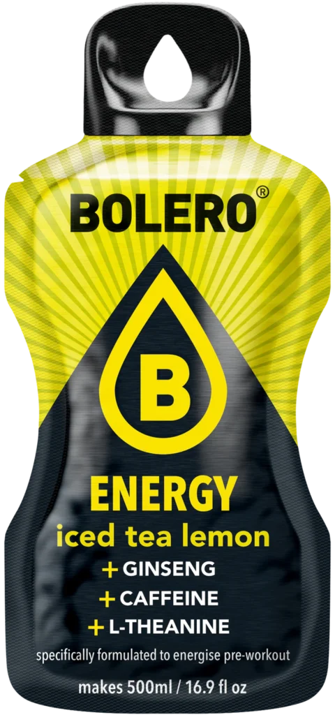 Bolero Energy Te Helado de Limón 500 ml pack 6