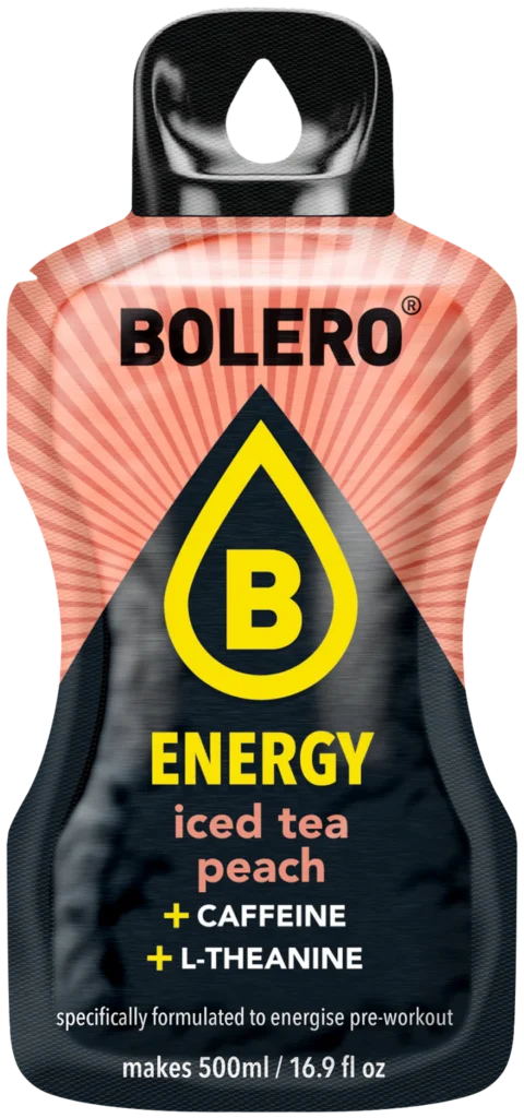 Bolero Energy Te Helado de Melocotón 500 ml pack 6