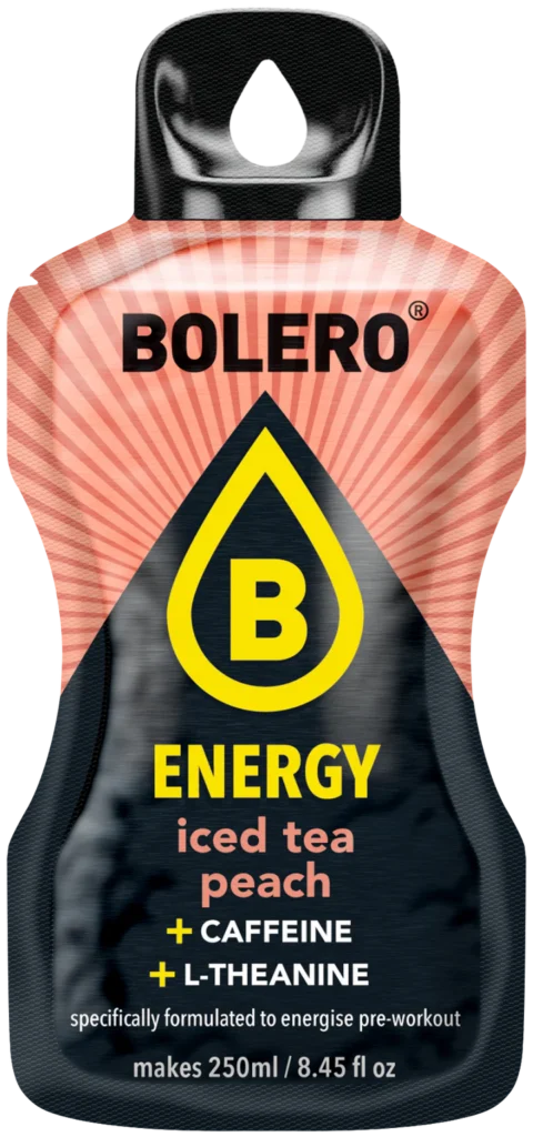 Bolero Energy Te Helado de Melocotón 250 ml pack 6