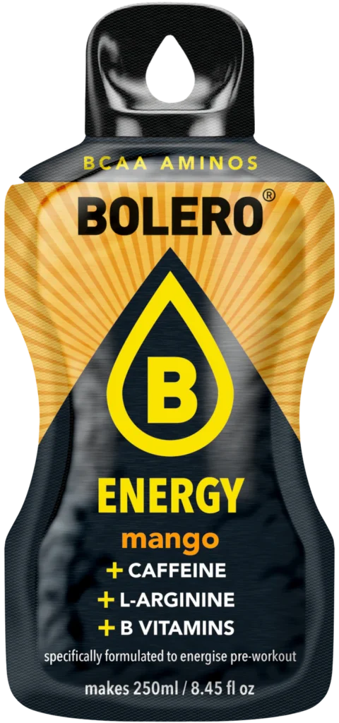 Bolero Energy Mango 250ml pack 6