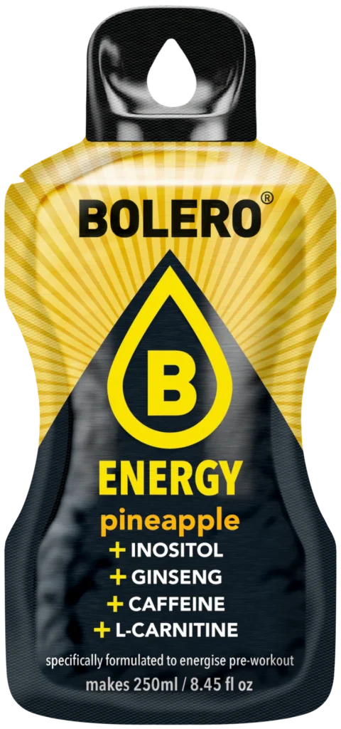 Bolero Energy Piña 250ml Pack 6