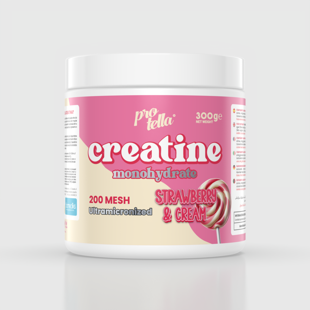 Protella Creatina 200 Mesh Strawberry & Cream