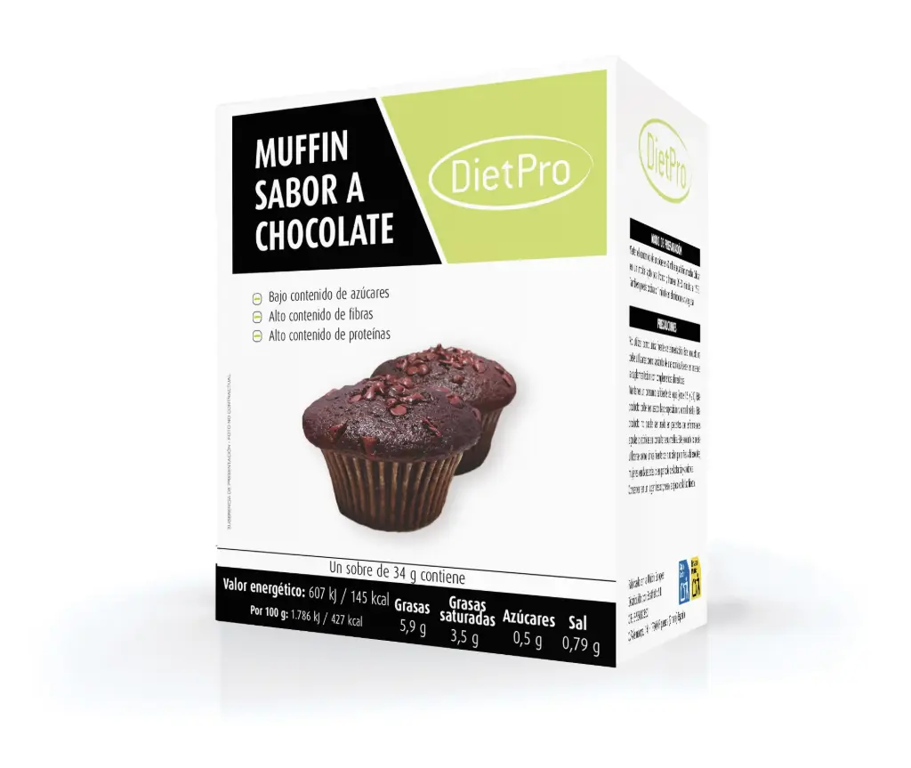Muffin de chocolate