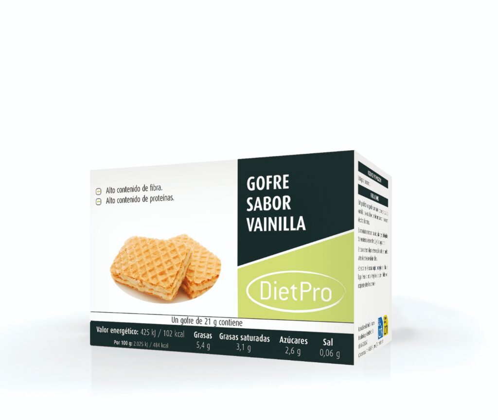 Gofre de vainilla